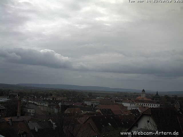 Aktuelles Webcam-Bild Artern / Unstrut Stadtzentrum