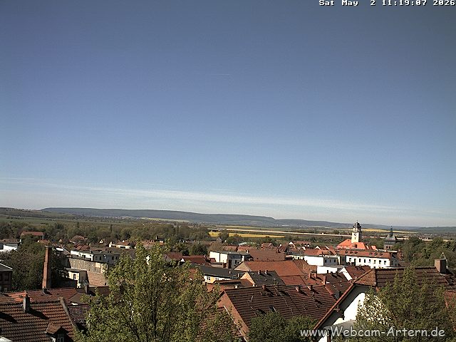 Aktuelles Webcam-Bild Artern / Unstrut Stadtzentrum